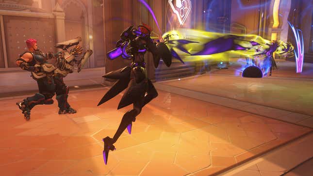 Characters in Overwatch 2 move forward while attacking.